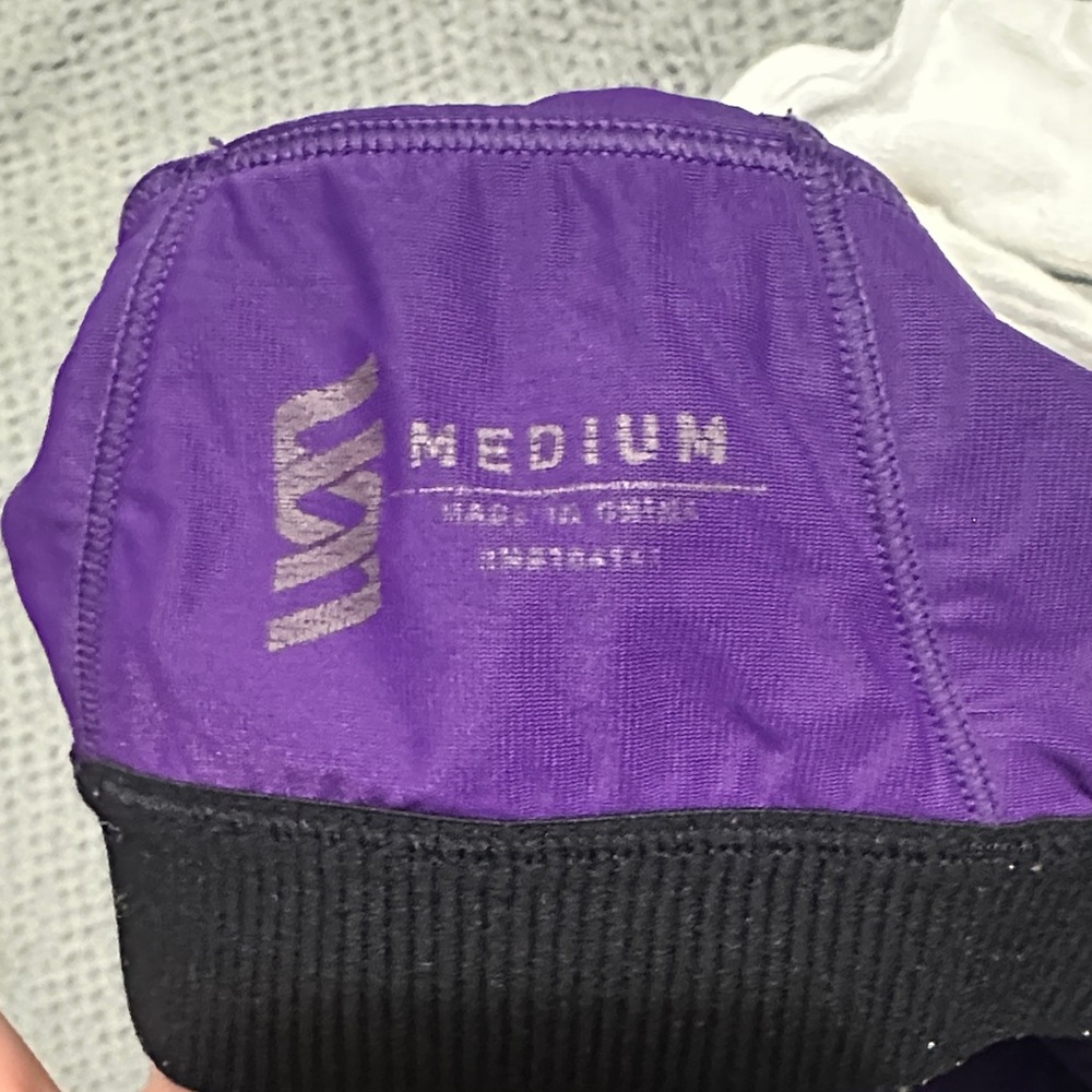 Purple Racerback Sports Bra - Picture 3 of 3